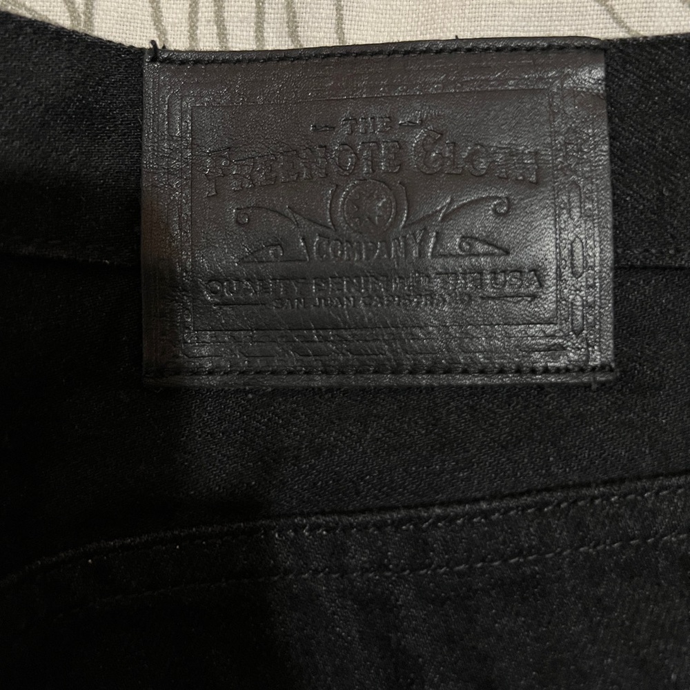 Freenote Cloth Avila 14.25oz Raw Denim - Picture 4 of 5